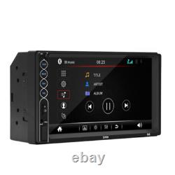 7in Double 2Din Touch Screen Bluetooth Car FM Radio Stereo MP5 Player TF USB Aux