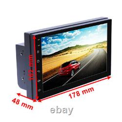 7in Touch Screen Android 8.1 2DIN Car Stereo Radio GPS Wifi AM/FM 1GB+16GB Kit