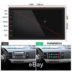 7inch Android 8.1 Double 2Din Car Stereo Radio GPS Wifi OBD Mirror Link BT 3G/4G