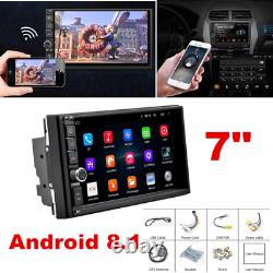 7inch Android 8.1 Quad-core Car Stereo GPS Navigation Radio Player 2Din WIFI