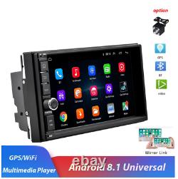 7inch Android 8.1 Quad-core Car Stereo GPS Navigation Radio Player 2Din WIFI