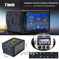 7inch Car In-Dash MP5 Player GPS Navigation Radio 2DIN Stereo Touch Screen USB