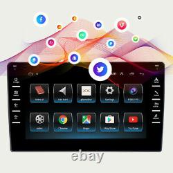 8 Car 2 Din WiFi Quad Core Android 10.1 Stereo FM Radio GPS Navi MP5 Carplay