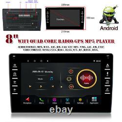 8 Car Player Android 9.1 Stereo GPS Navi MP5 Double 2 Din WiFi Quad Core Radio