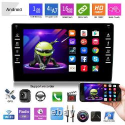 8 Car Player Android 9.1 Stereo GPS Navi MP5 Double 2 Din WiFi Quad Core Radio