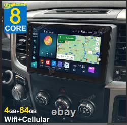 8 Core 4+64GB Carplay Radio Stereo For Dodge Ram 1500 2500 2013-2018 Android 13