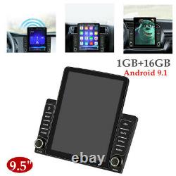 9.5 Android 9.1 2 DIN HD 1GB+16GB Bluetooth Car Stereo Radio GPS Navi Universal