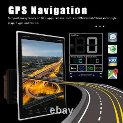 9.5 Vertical 2 Din Car Stereo Radio Android GPS Navi Wifi Touchscreen FM Player
