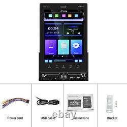 9.5in Double 2DIN Car MP5 Player Bluetooth Touch Screen Stereo Radio USB AUX