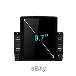 9.7'' 1DIN Android 9.1 Car Stereo Radio GPS MP5 Multimedia Player Wifi Hotspot R