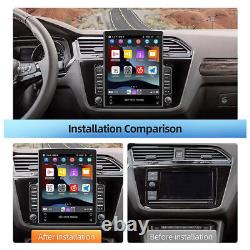 9.7 2Din Apple Carplay Android 13 Car Stereo GPS Navi Radio BT DSP Wifi +Camera