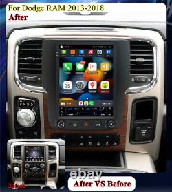 9.7 Stereo Radio GPS Wifi For Dodge RAM 1500 2500 3500 4500 2013-2018 Carplay