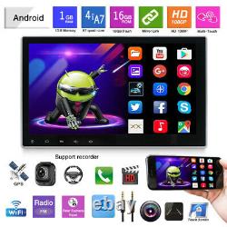 9'' Android 10.1 Car Stereo GPS Navigation MP5 Player Single 1 Din WiFi FM Radio