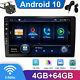 9'' Android 10 For Universal Carplay 4+64GB GPS NAVI Car Stereo Radio 4G WIFI BT