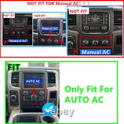9'' Android 13 Stereo Radio GPS For Dodge RAM Truck Auto AC 2013-2018 with Carplay