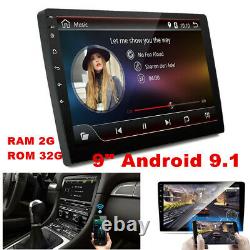 9 Android 9.1 Double 2Din RAM 2G Car Stereo Radio GPS Wifi Mirror Link Player
