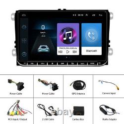 9 Carplay Car Radio 2Din Android 10.1 GPS Stereo Navi MP5 Player WiFi Quad Core