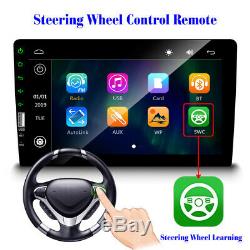 9 Double Din Car Multimedia MP5 Player Radio Stereo Touchscreen + Backup Camera