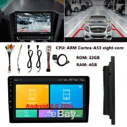 9 In-Dash Car GPS Android 8.0 2 Din Stereo Radio Player Octa-Core Head Unit