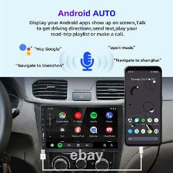 9'' Single 1DIN Apple carplay android auto Car Radio Stereo touch screen Player