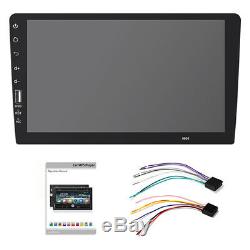 9 Single 1Din Touch Screen Head Unit Car Stereo Radio Mirror Link USB/TF/AUX