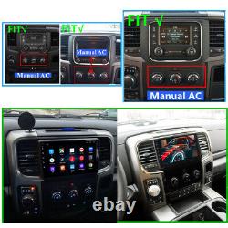 9'' Stereo Radio GPS For Dodge RAM 1500 2500 3500 4500 5500 2013-2018 Manual AC