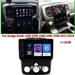 9'' Stereo Radio GPS Navi For 13-18 Dodge RAM 1500 2500 3500 4500 5500 Manual AC