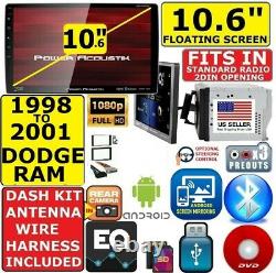 98-01 Dodge Ram 10.6 Cd/dvd Usb Bluetooth Usb Car Radio Stereo Package