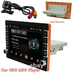 9in 1Din Android 8.1 4-core Car Stereo Radio Wifi GPS Touch Screen withRear Camera