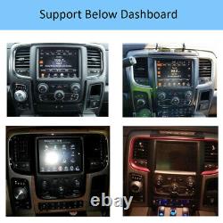ANDROID 9.0 Vertical Screen Car GPS Radio For Dodge Ram 1500 2500 3500 2013-2019
