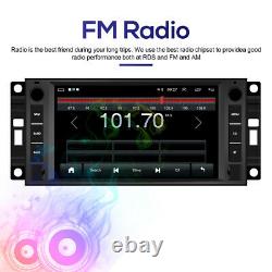 Android 10.0 Car Radio Carplay GPS Navi Stereo For Jeep Dodge Ram Chrysler 300C