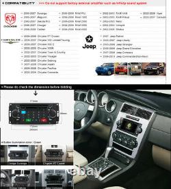 Android 10 Car DVD GPS Navi Radio For Dodge RAM Jeep Wrangler Chrysler Charger