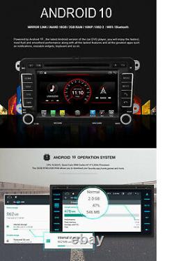 Android 10 Car DVD GPS Navi Radio For Dodge RAM Jeep Wrangler Chrysler Charger