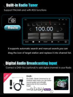 Android 11 GPS Sat Navi For Dodge Ram 1500 2500 3500 BT Car Stereo FM Radio +DVR