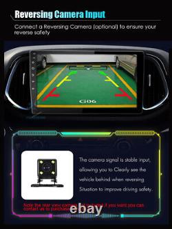 Android 11 GPS Sat Navi For Dodge Ram 1500 2500 3500 BT Car Stereo FM Radio +DVR