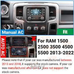 Android 12.0 Car Radio GPS Navi Carplay For Dodge RAM 1500 2014 2015 2016-2019