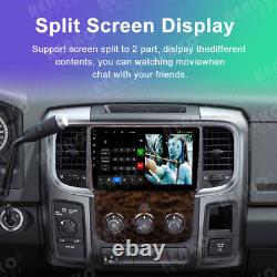 Android 12.0 Car Stereo Radio GPS Carplay For Dodge Ram 1500 2500 3500 2013-2018