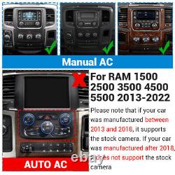 Android 12.0 For Dodge Ram 1500 2500 3500 2013-2018 Car Radio Stereo GPS CarPlay