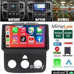 Android 12 Car Radio Stereo GPS Navi Carplay For 13-18 Dodge Ram 1500 2500 3500