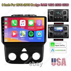 Android 13 For 2013-2018 Dodge Ram 1500 2500 3500 Car Stereo Radio Apple Carplay