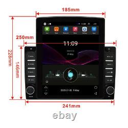 Android 8.1 1DIN 10.1In Car Stereo Radio Bluetooth GPS Multimedia Player Camera