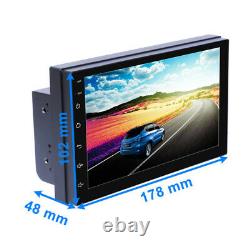 Android 8.1 7 2 DIN Car GPS Bluetooth Stereo Radio FM MP3 MP5 Player Multimedia