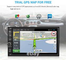 Android 8.1 7In 2DIN BT Car GPS Navigation Radio Stereo MP5 Player Touch Screen