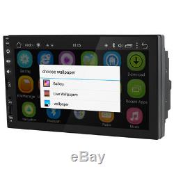 Android 8.1 Double 2Din Car Stereo Radio GPS Nav Wifi no DVD DAB in Dash Map BT
