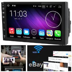 Android 8.1 Double Din Car Stereo Radio GPS Nav Wifi SD DAB Screen Mirror OBD