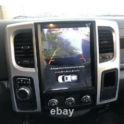 Android 9.0 Vertical Big Screen GPS Radio For Dodge RAM 1500 2500 3500 2013-2019