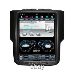 Android 9.0 Vertical Screen Car GPS Radio For Dodge Ram 1500 2500 3500 2013-2018