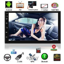 Android 9.1 7inch 2 DIN Car GPS Bluetooth Stereo Radio MP5 Player Wifi with Camera