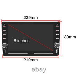 Android 9.1 8 inch 2.5D Car MP5 Player Touch Screen Stereo Radio GPS Bluetooth