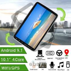 Android 9.1 HD 10.1inch Single 1DIN Car Stereo Radio WIFI GPS Mirror Link Player